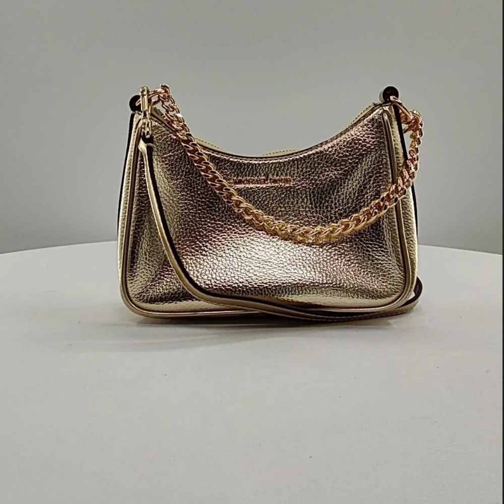 Michael Kors Gold Chain Shoulder Bag